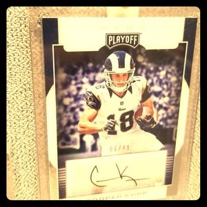 Panini Playoff Cooper Kupp auto Rookie card